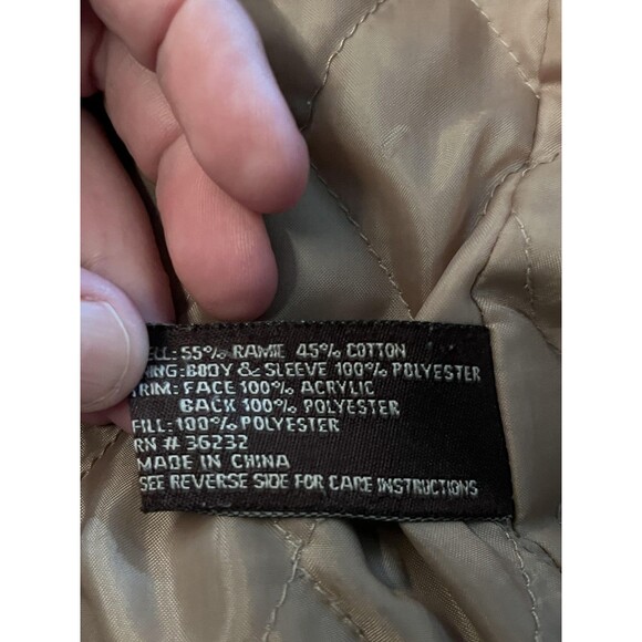 Giacca by Gallery Denim Jacket Womens 2X Blue Quilted Lined Zip Pockets - Picture 8 of 9